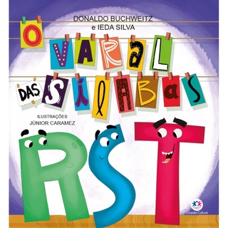 Livro - O varal das sílabas - R, S e T