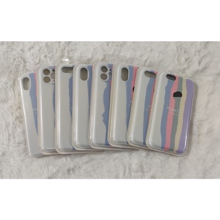 Capa case Arco Íris Branco Iphone sem Maçã 6s/7-8G/7-8Plus/11/11ProMax/XsMax/Xs/Xr/ BRANCO