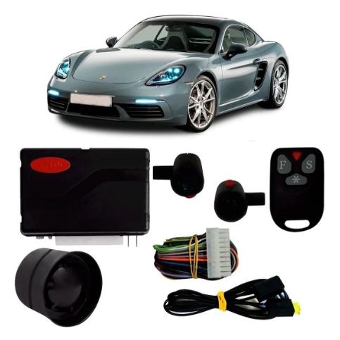 Alarme Carro Automotivo Universal Sistec 1 Controle