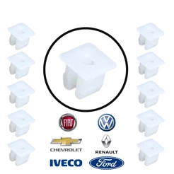 Buchas Do Alto Falante Placa De Forração Interna Volkswagen 10, 20 Ou 50