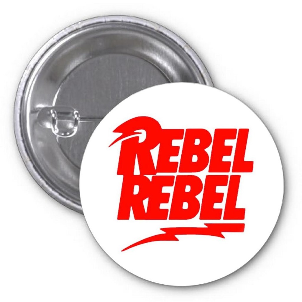 Boton David Bowie Rebel Rebel 45mm