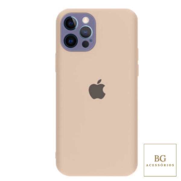 Case Iphone Pro Max Nude Capinha Apple Aveludada Silicone Capa Personalizada Decorada