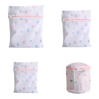 Kit 4 Sacos P/ Máquina Lavar Roupas Intimas Delicadas Bebês