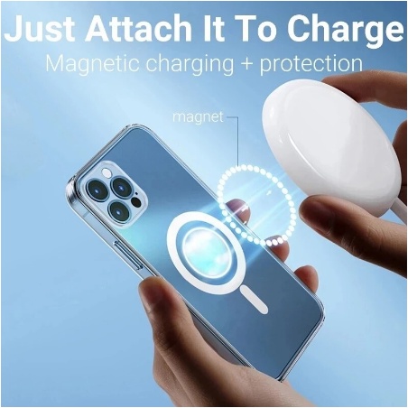 Magsafe Iphone Capa Magnética Para Carregador Indução sem fio iPhone 11
