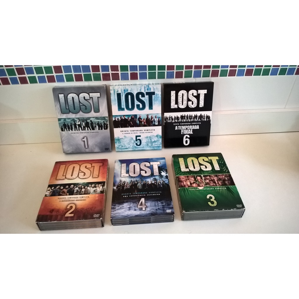 Coleção Dvd - Série Lost Completa - Todas Temporadas 1ª A 6ª