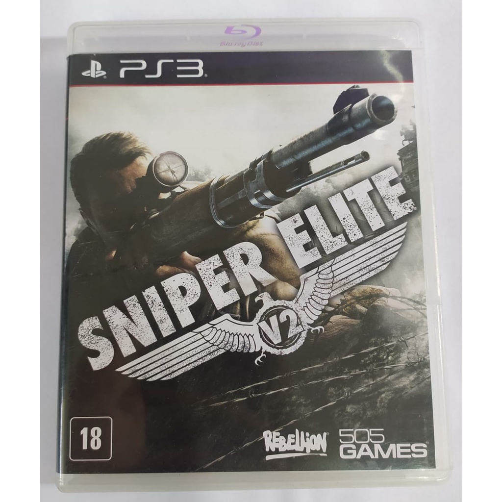 Sniper Elite V2 Original Mídia Física Ps3 Pronta Entrega