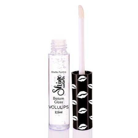 Shine Colors- Baton Glos Volulips Incolor 2,5g - 4959 - Abelha Rainha