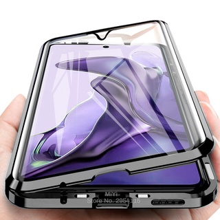 xiaomi Capa flip Magnético 360o xiaomi11t , mi 11t , pro 5g , Vidro De Dupla Face , metal , À Prova De Choque , bumper coque , xiomi , mi11t