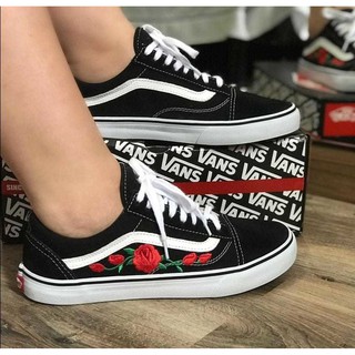 tenis vans old skool girassol