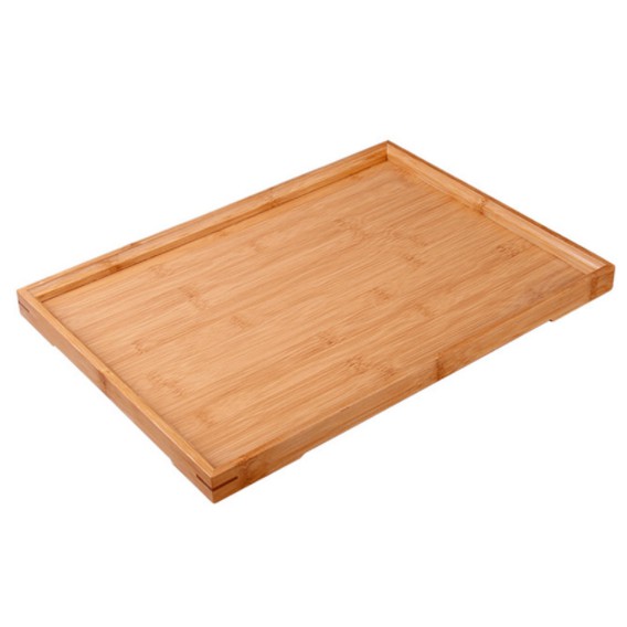Bandeja De Bambu Retangular 33cm x 22cm - Envio Já em Oferta na Shopee