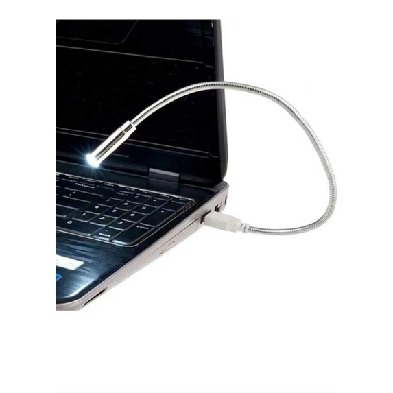 lâmpada de led portátil flexível para notebook e pc | Shopee Brasil
