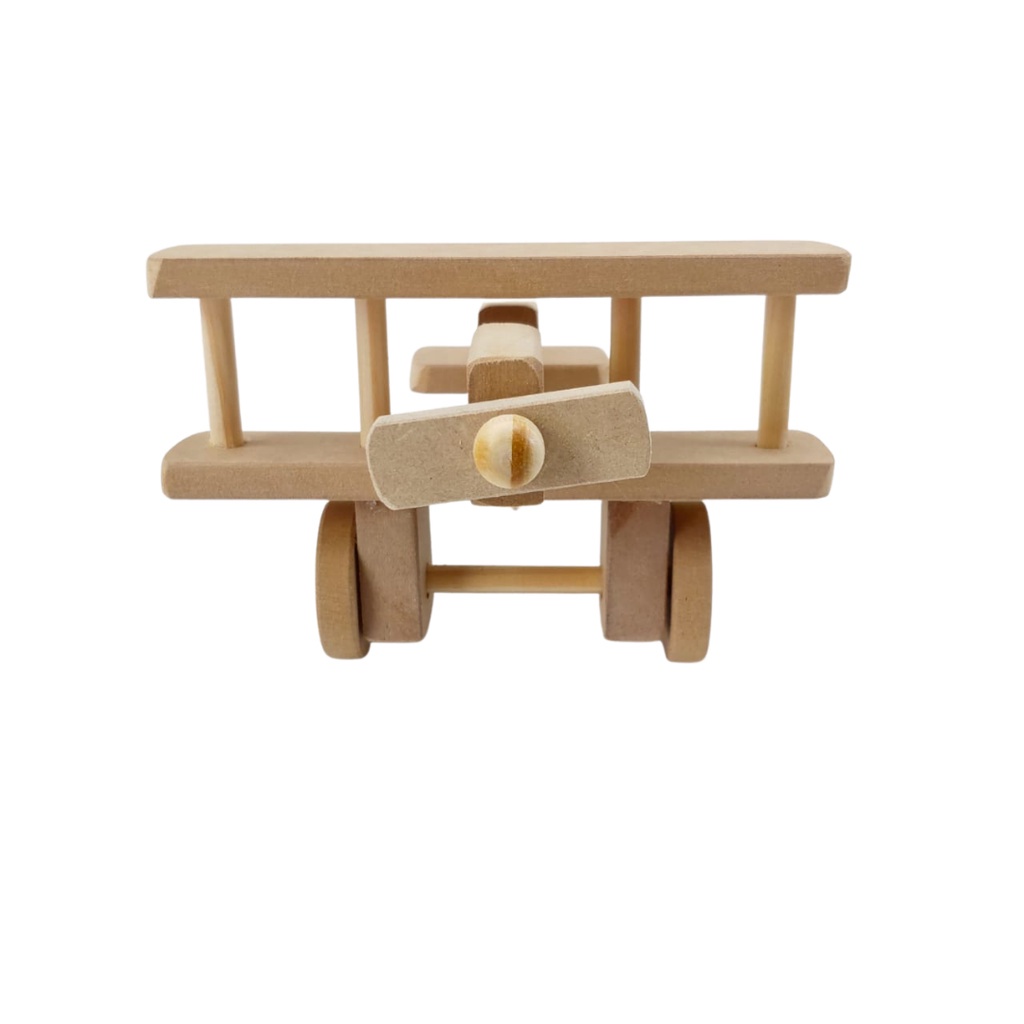 Aviãozinho Avião Madeira Crú Brinquedo Pronto Para Pintar Lúdico em Oferta na Shopee