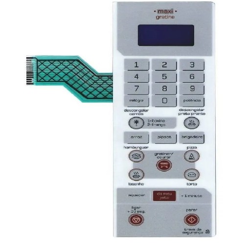 Membrana De Microondas Brastemp Bmg35 / Bmg 35 Maxi Gratine