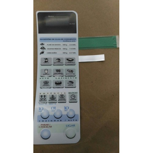 Membrana Teclado  Forno Microondas Panasonic Nns50 Bh