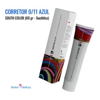 Corretor 0/11 Azul Southliss Coloração South Color 60gr em Oferta na Shopee