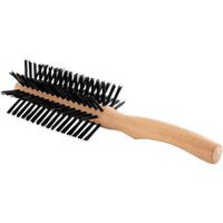 Escova De Cabelo De Madeira Dielu Meia Volta em Oferta na Shopee