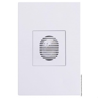 CJ CAMPAINHA CIGARRA (SOM) TOMADA  4X2 - RECTA BRANCO GLOSS - BRG11408-1BR em Oferta na Shopee