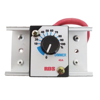 40a dimer 6000w controlador potência motor exaustor voltagem dimmer bivolt regulador