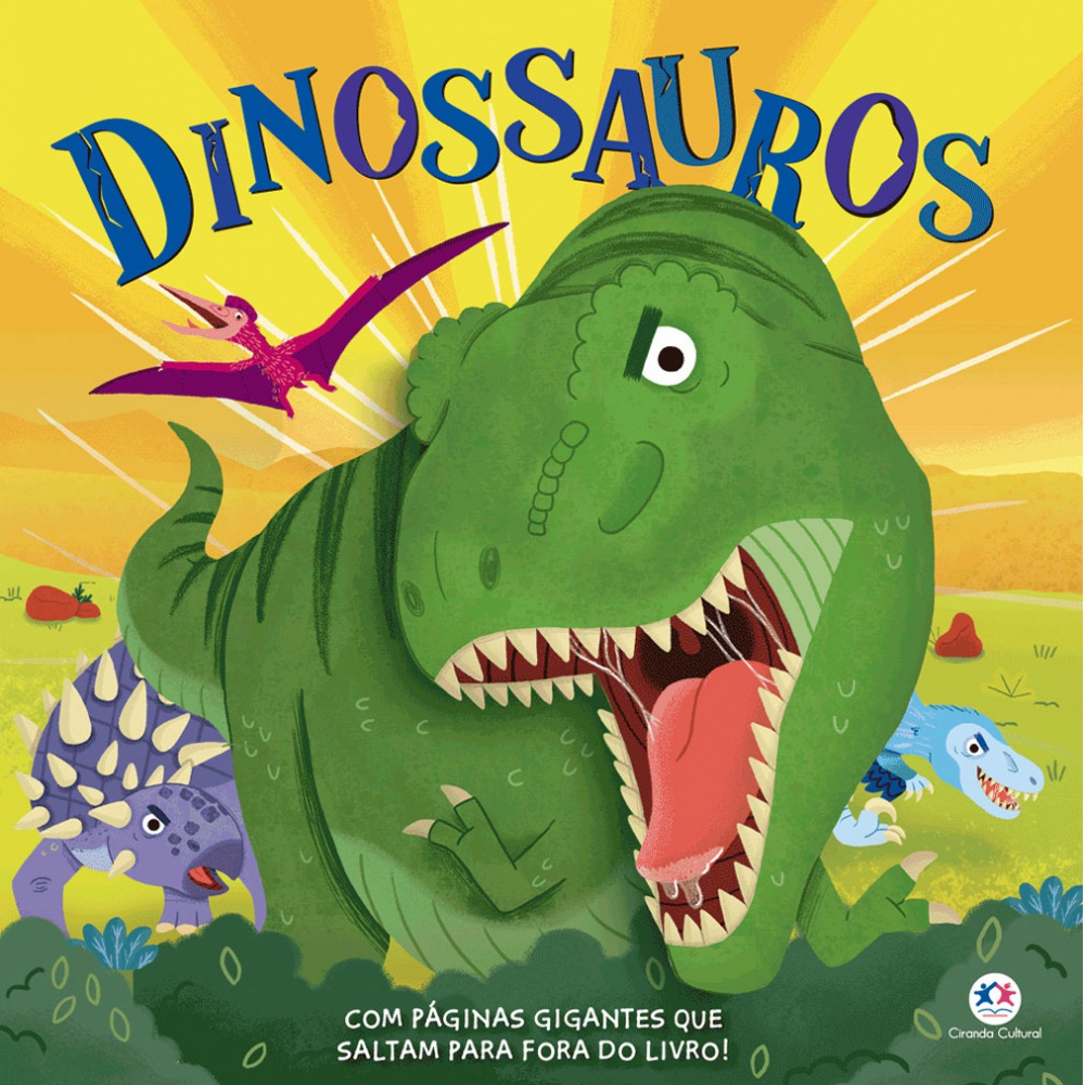 Livro - Dinossauros - Ciranda Cultural em Oferta na Shopee