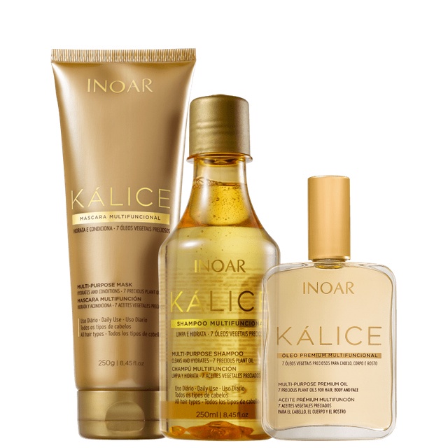 Inoar Kálice Multifuncional - Kit 3 Produtos - Beauty