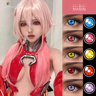 Midroo 2 Pcs/Pair Anual Cosplay Lentes De Contato Kitagawa Marin Anime Eyes Maquiagem