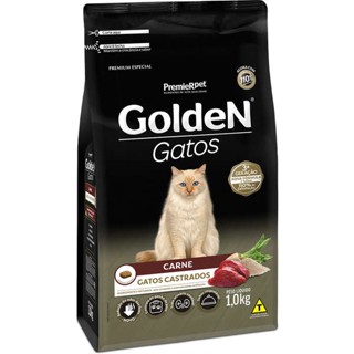 Ração Golden Gatos Castrados Carne em Oferta na Shopee