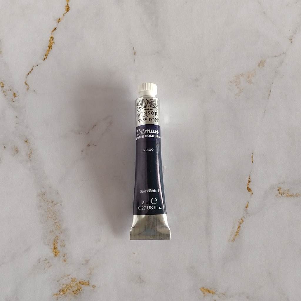 Aquarela Cotman 8ml 322 Indigo - Winsor & Newton