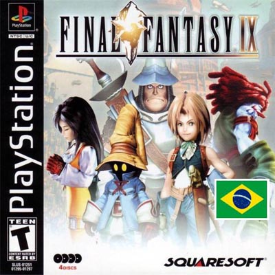 Final Fantasy IX BR 4 Discos PS1 Patch
