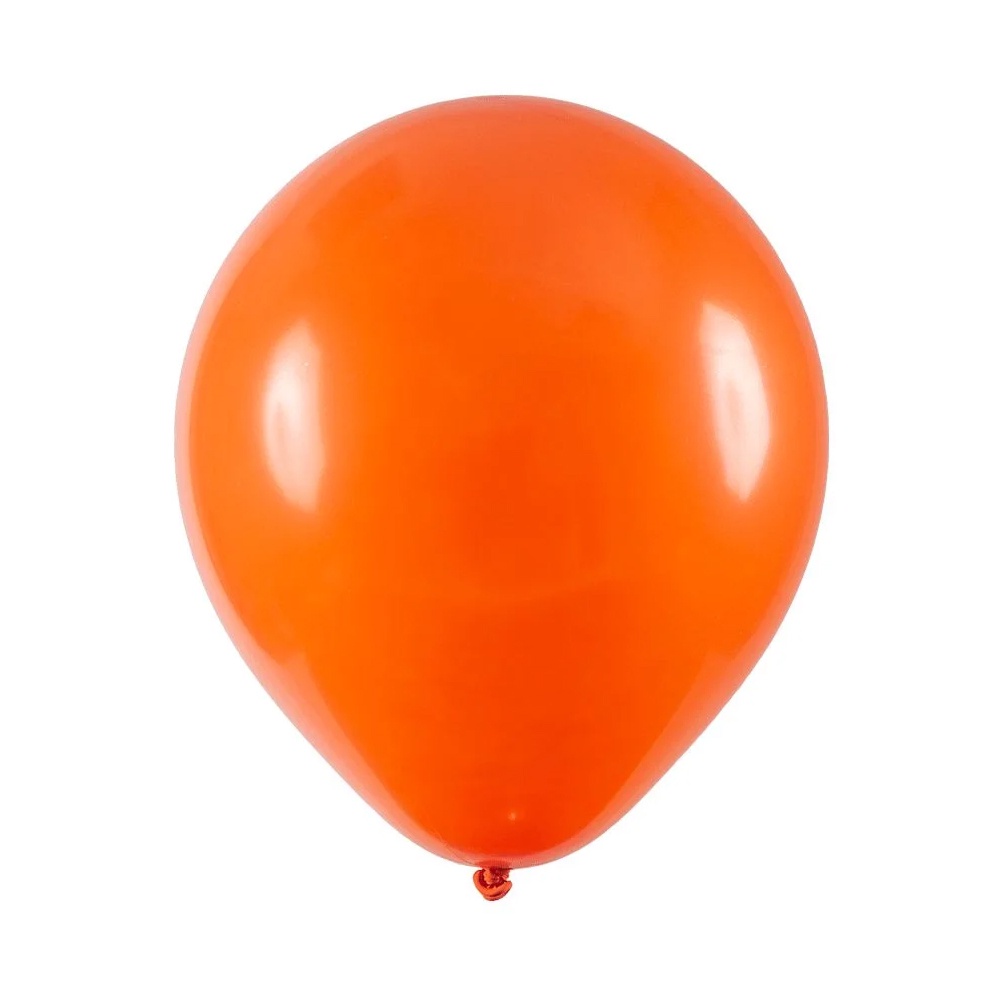 Balão De Festa Redondo - Tangerina - 9" 23cm - 50 unidades - Home & Living