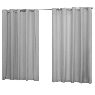 Cortina Paris 2,20 x 2,20 Sala Quarto Janela Varão Simples Ilhos em Oferta na Shopee