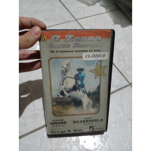 Vhs O Zorro Lone Ranger ( Legendado)