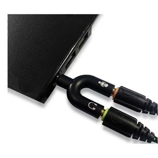 Adaptador Splitter Plug Adaptador Y Splitter Headset Fone Microfone P2 X P3 Gamer Audio Pc
