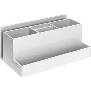 Organizador de Mesa Multiuso Escritório Maquiagens Branco em Oferta na Shopee