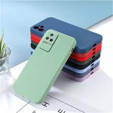 Kit 2X1 Xiaomi Poco F4 5G -Película Frontal Ceramica 3D Protetora + Capa Silicone Aveludada Colorida