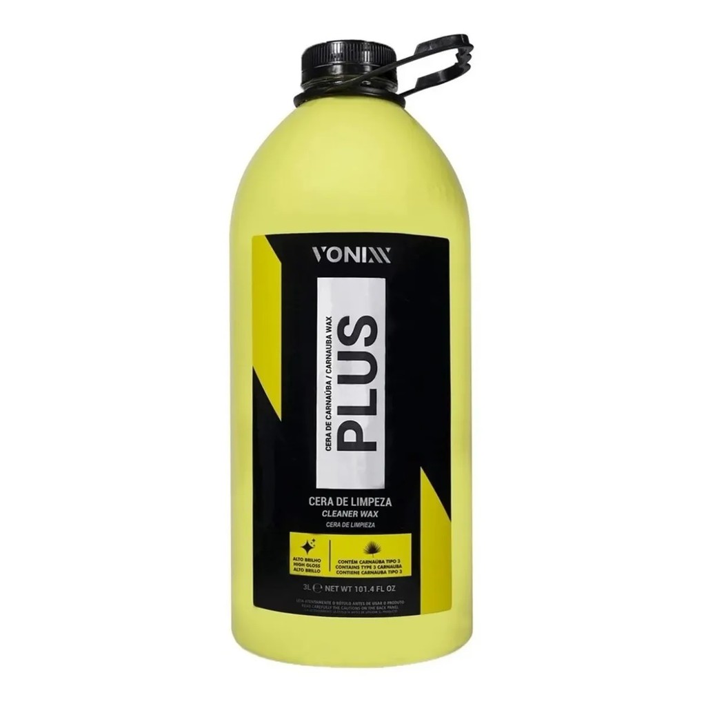 Cera De Carnauba Plus 3l Vonixx O Melhor Preço