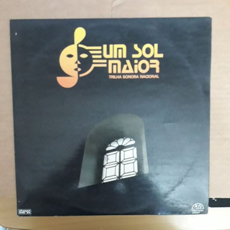 LP Novela Um Sol Maior 1977 TV Tupi - Gerson King Combo / Luiz Ayrão / Clara Nunes / Claudete Soares