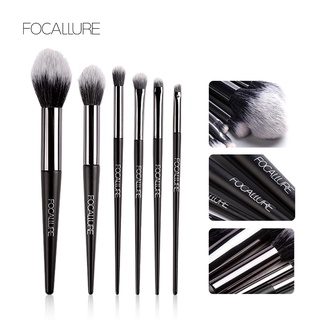 6 Pçs Conjunto Kit de Pincéis de Maquiagem FOCALLURE em Oferta na Shopee
