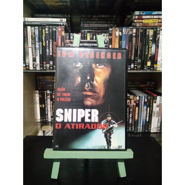 DVD Sniper: O Atirador 1993, Tom Berenger Dublado Usado Original