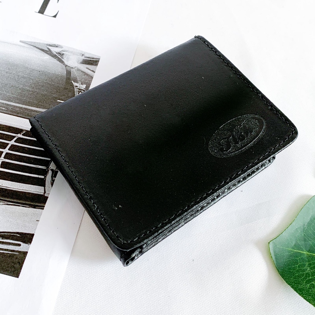 Carteira Masculina Couro Legítimo Natural com abertura em L Luis