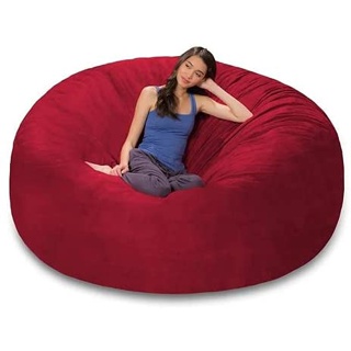 Puff Redondo Gigante 140x20 capa sem enchimento Envio Imediato em Oferta na Shopee