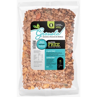 Granola Sem Glúten com Amêndoa e Semente de Abóbora - Terra dos Grãos - 400 g