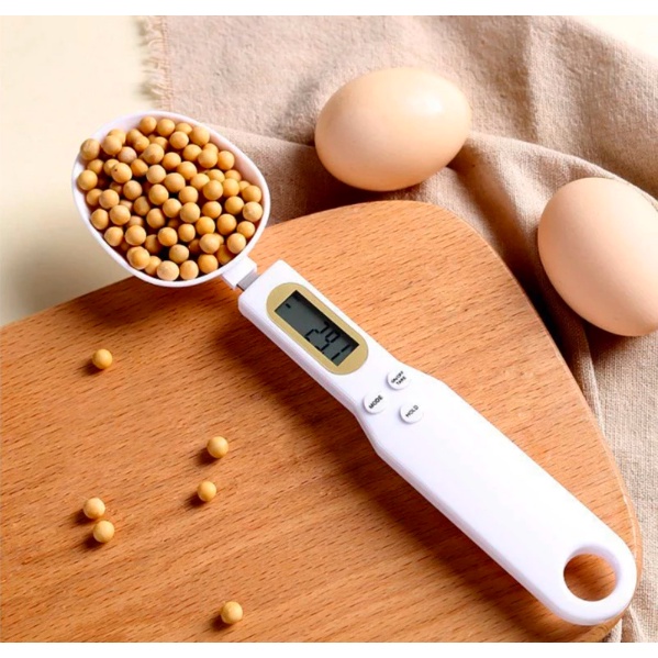 Colher Digital Lcd Dosador Medidor Balança Precisão Cozinha