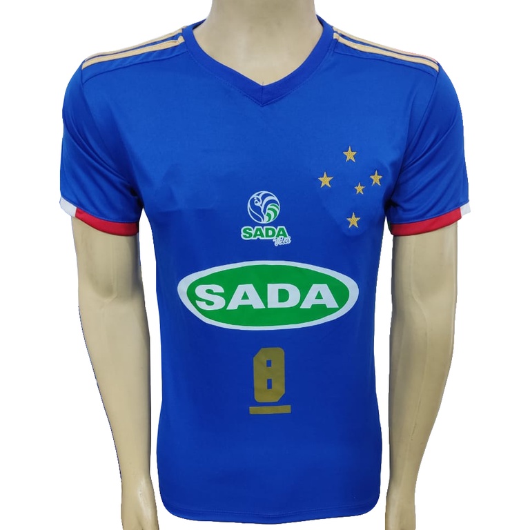 Camisa Sada Cruzeiro Campeão Azul branco