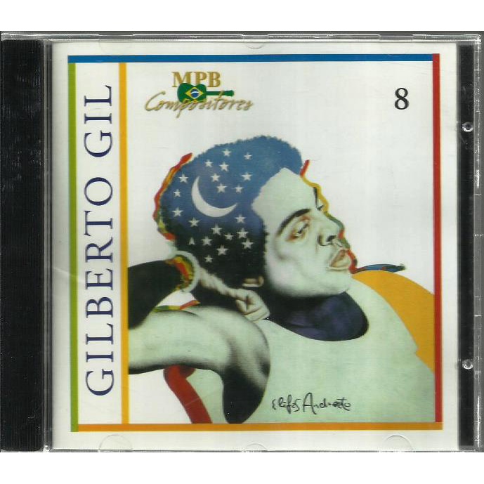 1271 Mcd- Cd Original 1997- MPB Compositores- Nº. 08- Gilberto Gil- Musica Popular Brasileira