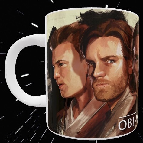 Caneca OBI-Wan Kenobi Caneca Star Wars Edição especial 325 ml