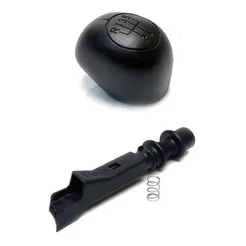 Kit Manopla Câmbio Alavanca Inibidora Ré Ducato Boxer Jumper