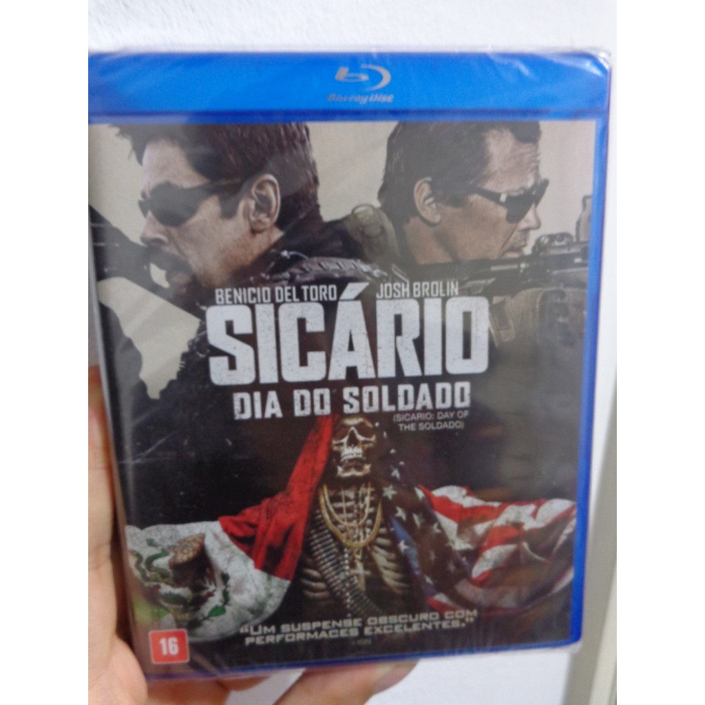 Sicário Dia De Soldado Blu-ray Lacrado e Original