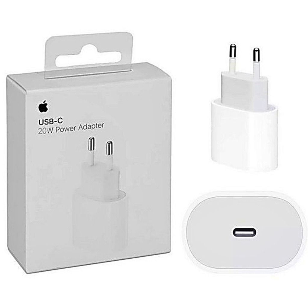 Adaptador De Energia Apple Iphone 20w Tipo C Para Carregador Usb C Iphone 11, 12