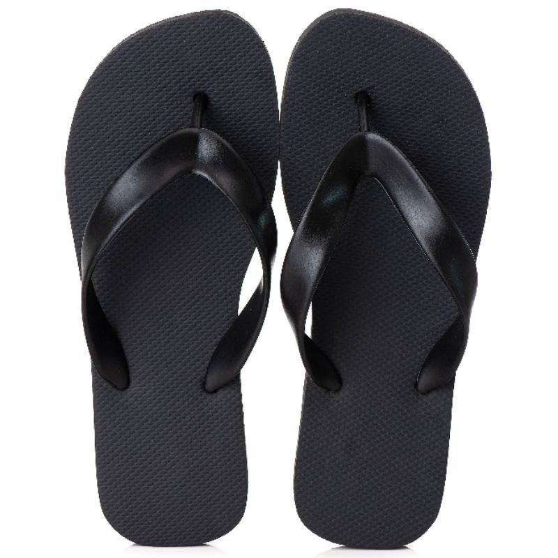 Chinela Masculina Preta  Lisa a pronta entrega do 37/38 ao 45/46