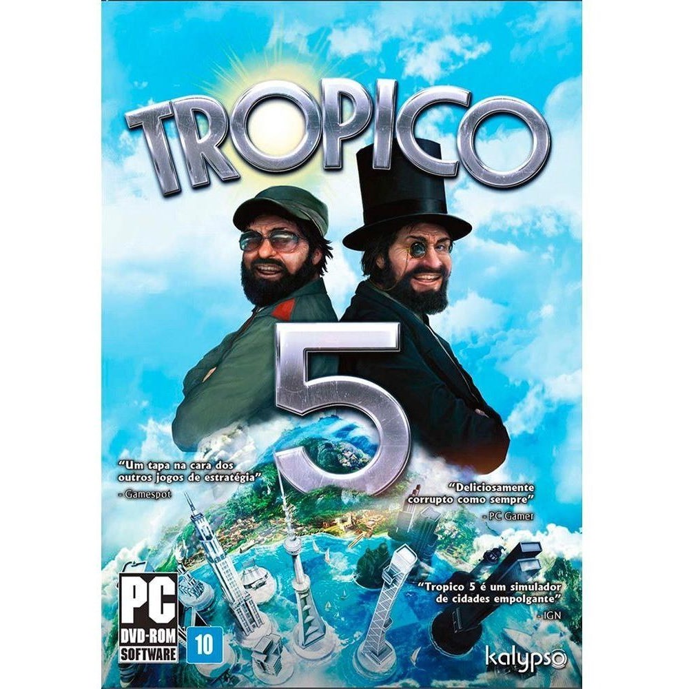Tropico 5 / Pc - Jogo Novo, Original E Completo!